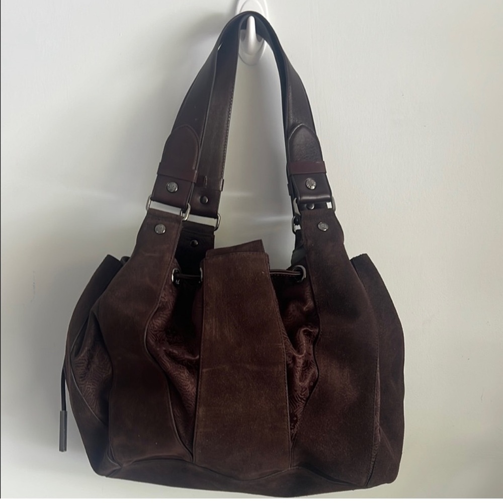 Anne Klein Dark Brown Shoulder Bag